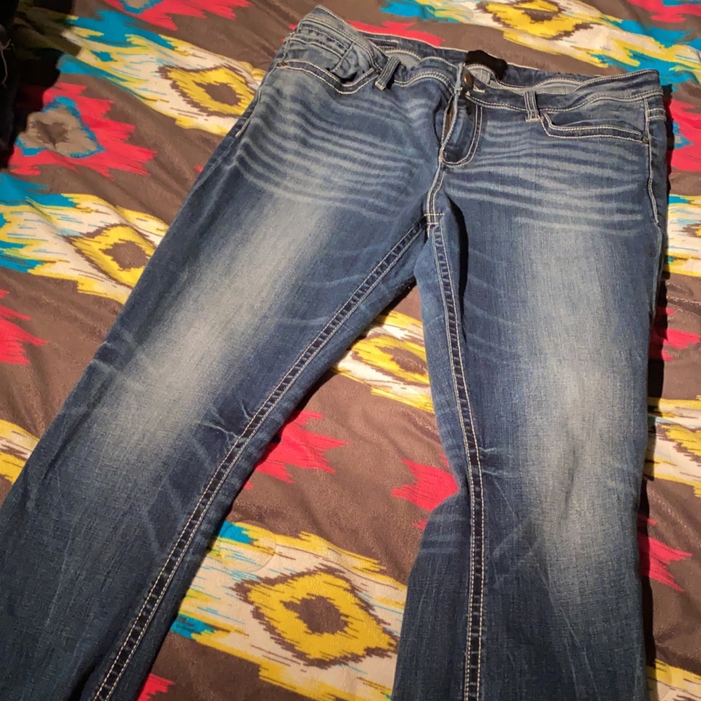Women’s buckle jeans (boot cut)